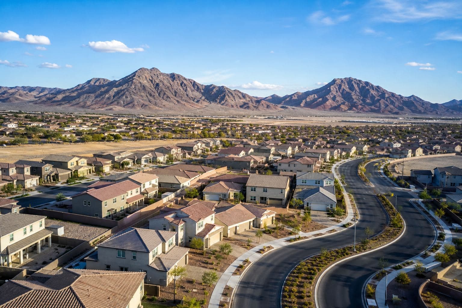 North Las Vegas suburban homes and new construction communities