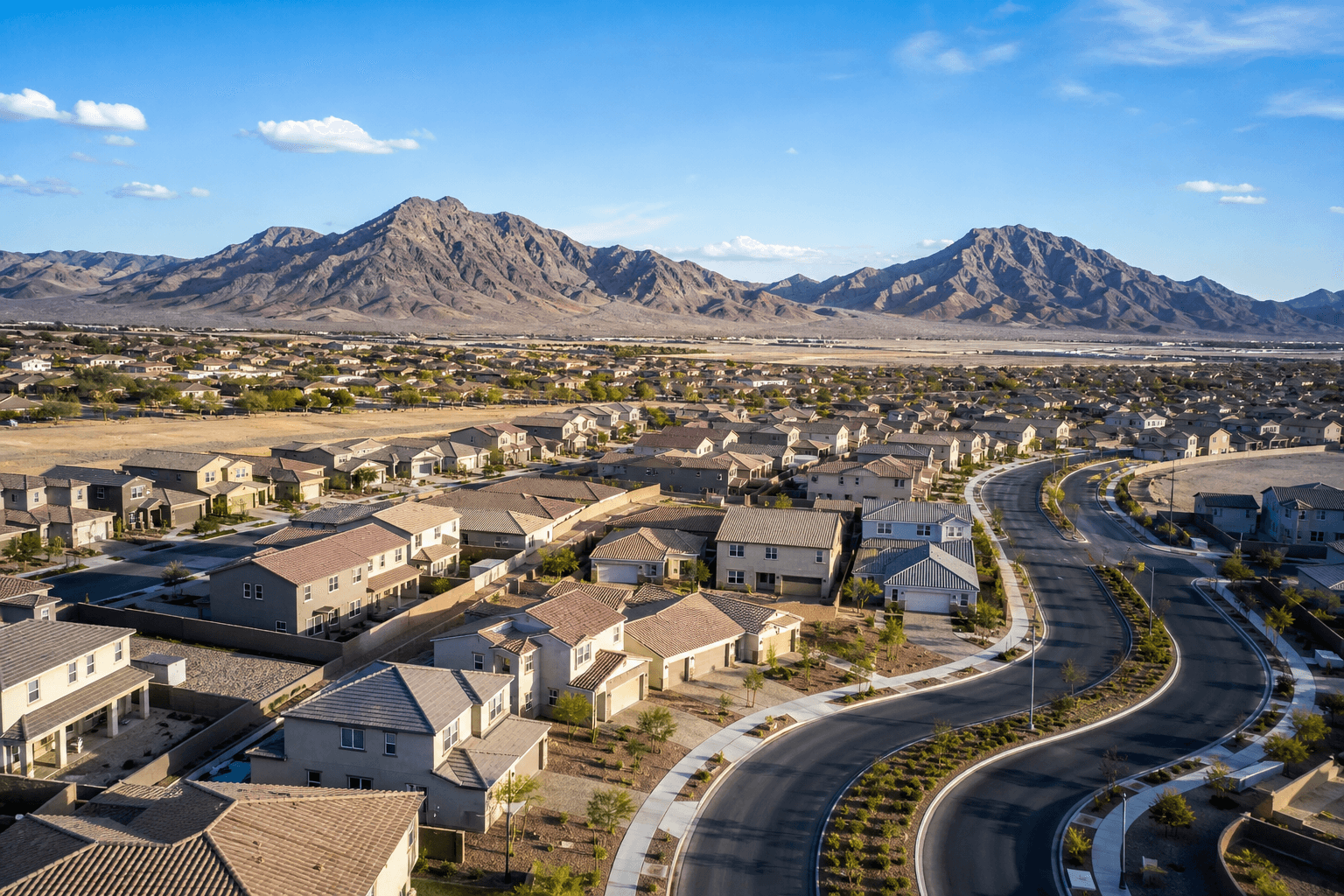 Affordable North Las Vegas suburban homes and new construction